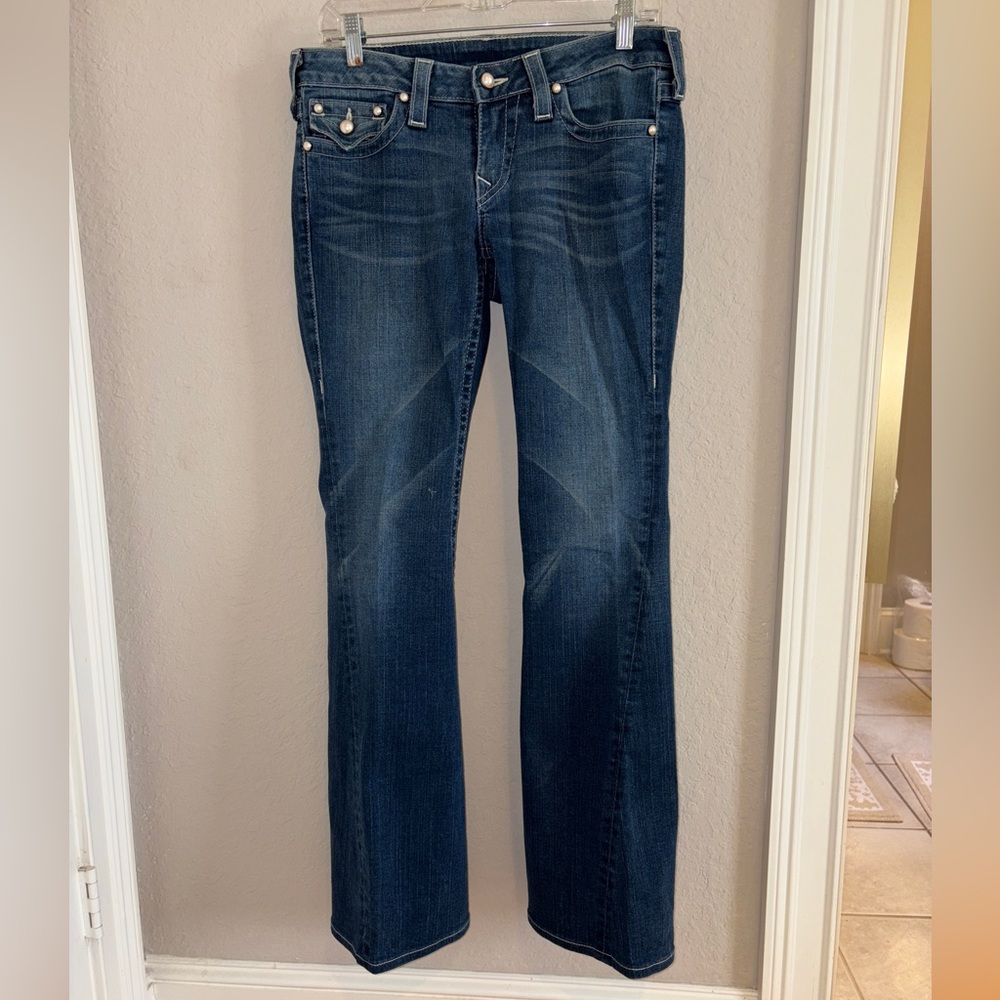 TRUE RELIGION Women's Bootcut Blue Jeans Size 10/30